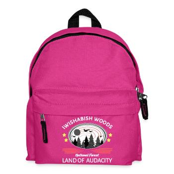 Iwishabish woods - Kinder Rucksack - Fuchsia - Vorne