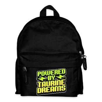 Energy Drink Powered By Taurine Dreams - Kids' Backpack - black - Front