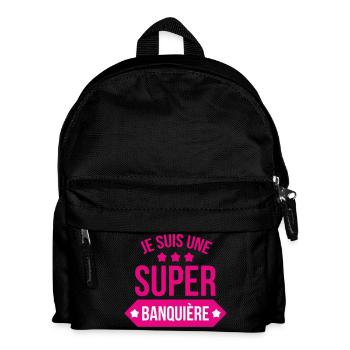 Ich bin ein großartiger Banker - Kinder Rucksack - Schwarz - Vorne