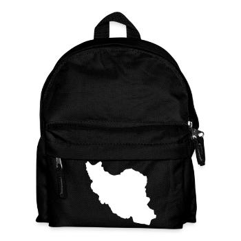 Iran Silhouette - Kids' Backpack - black - Front