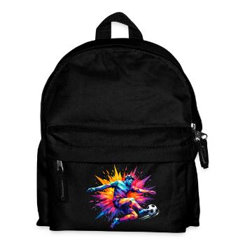 Cadeau Foot Humour Joueur Enfant Drôle - Sac à dos Enfant - noir - Devant