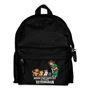 Vétérinaire Vétérinaire - Sac à dos Enfant - noir - Devant