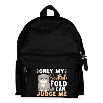  Cat Owner Food Cats Stuffed Animal Cat Lover - Kids' Backpack - black - Front