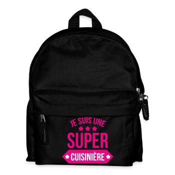 I'm a great cook - Kids' Backpack - black - Front