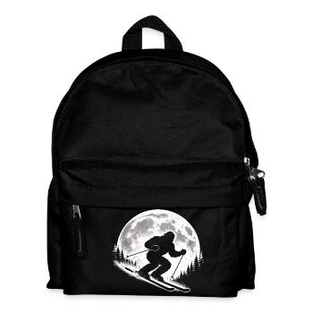 Bigfoot Skifahren - Kinder Rucksack - Schwarz - Vorne