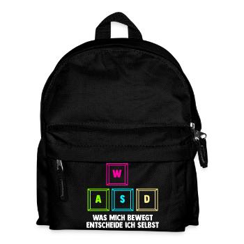 Jeu vidéo Gamer Gaming - Sac à dos Enfant - noir - Devant