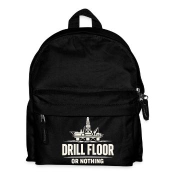 Surface de forage de forage offshore Surface de forage - Sac à dos Enfant - noir - Devant