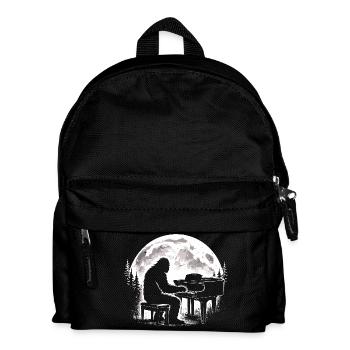 Bigfoot, pianiste - Sac à dos Enfant - noir - Devant