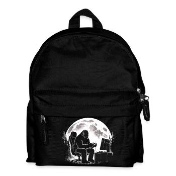 Bigfoot Gamer - Kinder Rucksack - Schwarz - Vorne