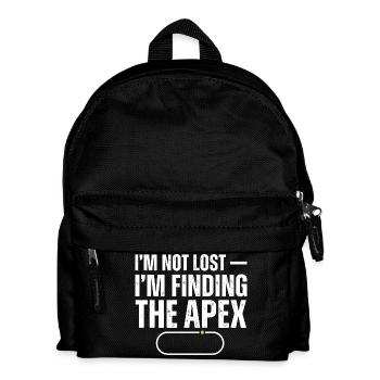 Ne te perds pas, trouve le sommet - Sac à dos Enfant - noir - Devant
