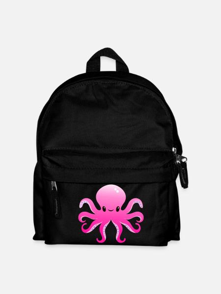 Octopussy - Kinder Rucksack - Schwarz