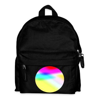 Rainbow Circle - Kids' Backpack - black - Front