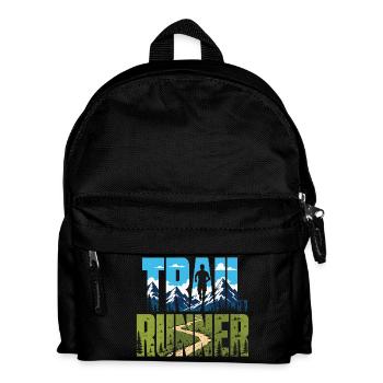 Trailrunner - Kinder Rucksack - Schwarz - Vorne