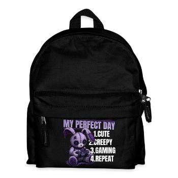 Pastel Goth Soft Goth Gaming Gamer - Kinder Rucksack - Schwarz - Vorne