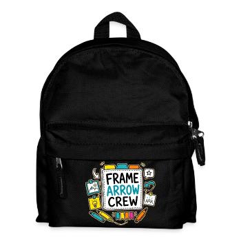FRAME ARROW CREW - Kids' Backpack - black - Front