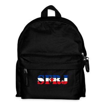 sfrj_flag - Kinder Rucksack - Schwarz - Vorne