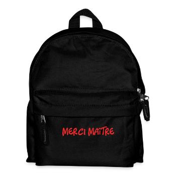 THANK YOU. ANNIVERSARY. BIRTH. RETIREMENT. THANK YOU - Kids' Backpack - black - Front