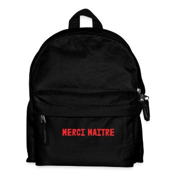 THANK YOU. ANNIVERSARY. BIRTH. RETIREMENT. THANK YOU - Kids' Backpack - black - Front