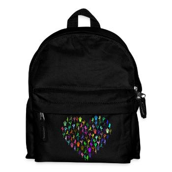 YOGA POSITIVE COLLECTION LIFE - Sac à dos Enfant - noir - Devant