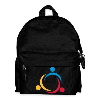 6061912 120363571 diversity2 - Kinder Rucksack - Schwarz - Vorne