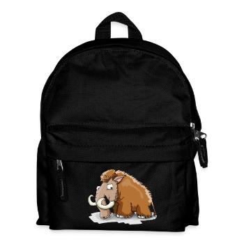 mammouth grincheux! idée cadeau - Sac à dos Enfant - noir - Devant