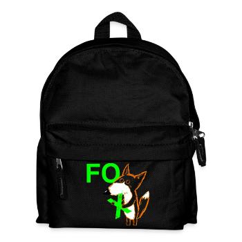 Le X dans FOX - Sac à dos Enfant - noir - Devant