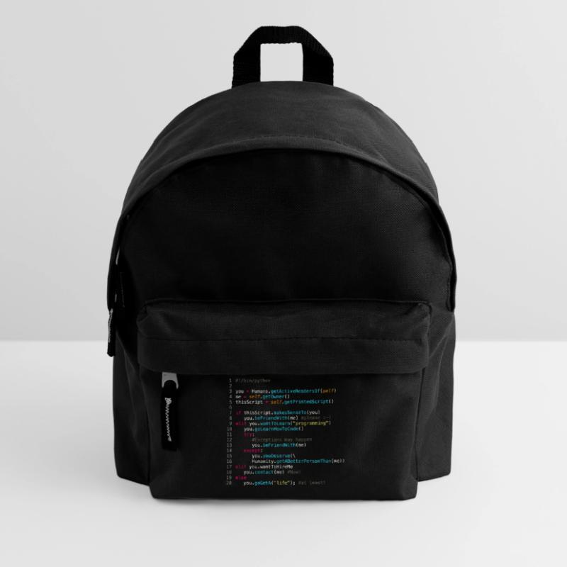 Be friends with programmers (in Python) Kids' Backpack