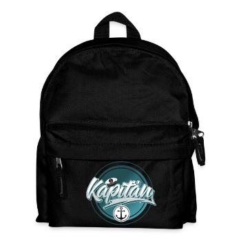 Kapitän - Kinder Rucksack - Schwarz - Vorne