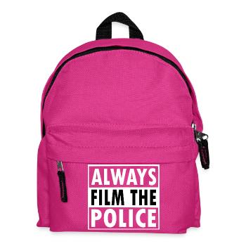Always film the police - Sac à dos Enfant - fuchsia - Devant