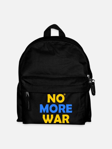 No more war - Kids' Backpack - black