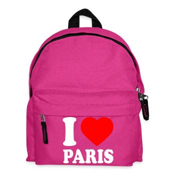 I love paris - Sac à dos Enfant - fuchsia - Devant
