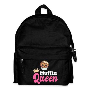 Muffin Baking Baker - Kids' Backpack - black - Front