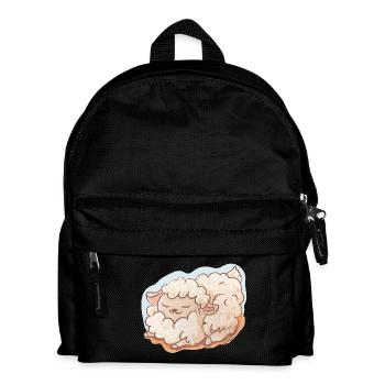 Come what wool. - Kids' Backpack - black - Front