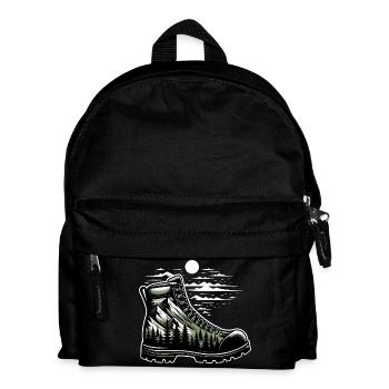 Wanderschuhe Mountain Trekkeur Randonneur - Kinder Rucksack - Schwarz - Vorne