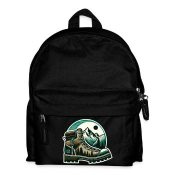 Wanderschuhe Mountain Trekkeur Randonneur - Kinder Rucksack - Schwarz - Vorne