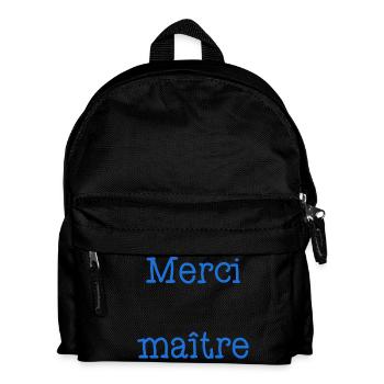 THANK YOU. ANNIVERSARY. BIRTH. RETIREMENT. THANK YOU - Kids' Backpack - black - Front