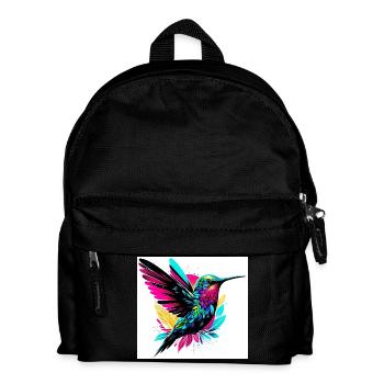 Hummingbird - Kids' Backpack - black - Front