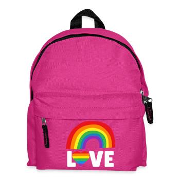 Aimer LGBTQIA - Sac à dos Enfant - fuchsia - Devant