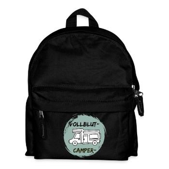 VollblutCamper-Wohnmobil - Kinder Rucksack - Schwarz - Vorne