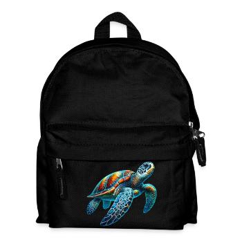Tortue - Sac à dos Enfant - noir - Devant