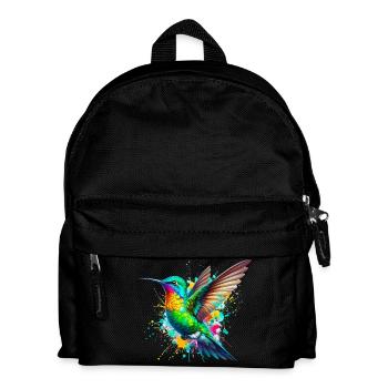Hummingbird - Kids' Backpack - black - Front