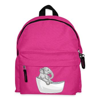Baignoire de bain éléphant - Sac à dos Enfant - fuchsia - Devant