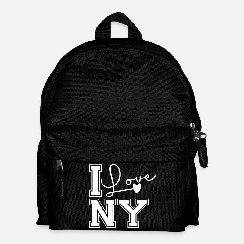 I love ny - Kinder Rucksack - Schwarz