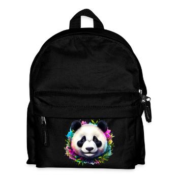 Panda - Kids' Backpack - black - Front