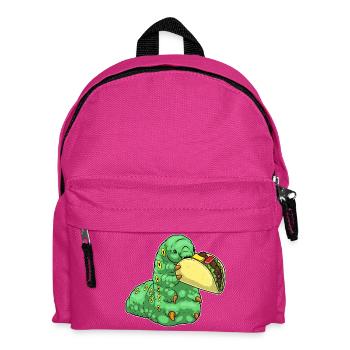 Raupe Taco - Kinder Rucksack - Fuchsia - Vorne