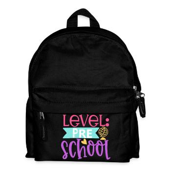 Level: Preschool - Kids' Backpack - black - Front