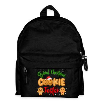 Official Cookie Tester Family Matching Outfit - Kids' Backpack - black - Front