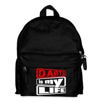 Dart,Darts is my Life 2 - Kids' Backpack - black - Front
