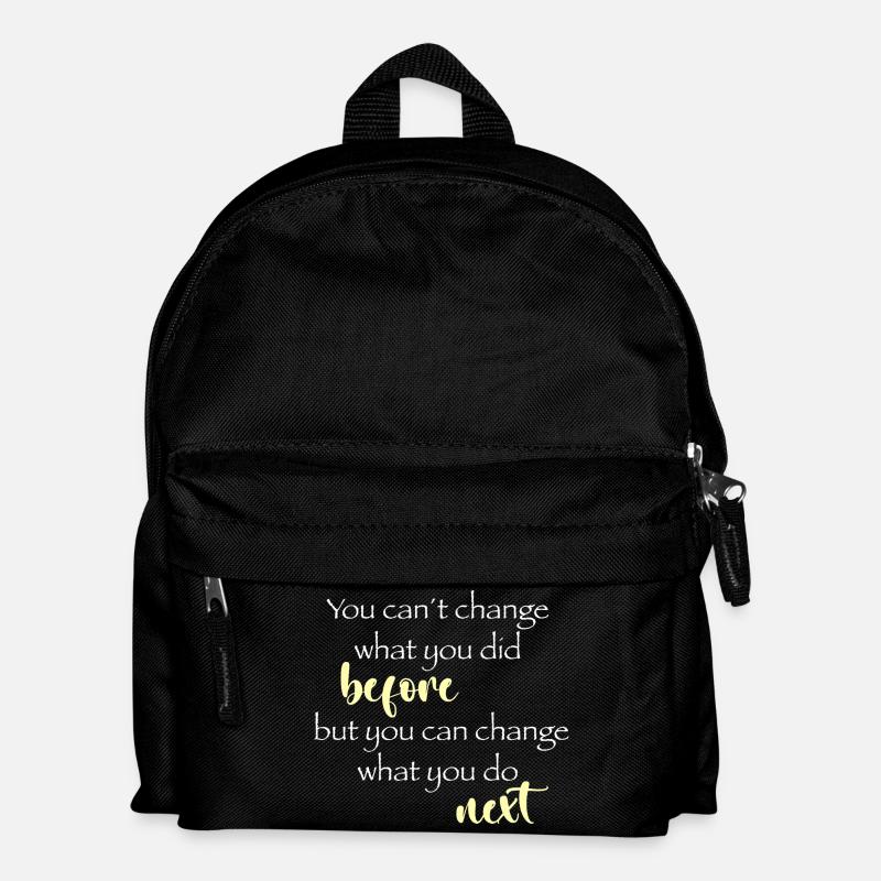 Changement ensuite - Sac à dos Enfant - noir