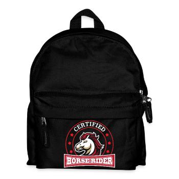 Cavalier certifié - Sac à dos Enfant - noir - Devant